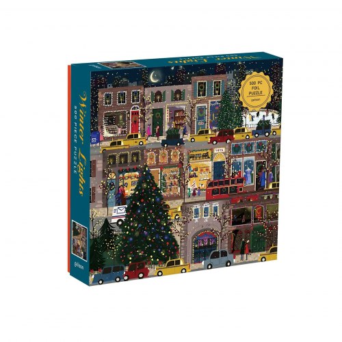 Пазл GALISON "Зимние огни Нью-Йорка", 500 шт. / арт. 288-82