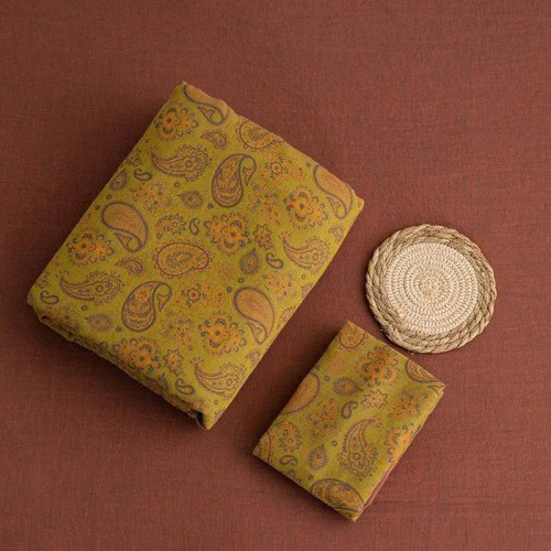 Жаккардовое белье для спальни "Зеленый цветок кешью" 1.8/2.0 / арт. 287-12