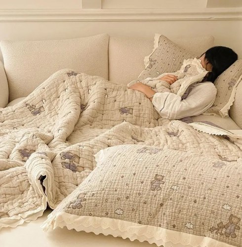 Комплект марлевый "Медвежата", 150*200 см. / арт. 287-25