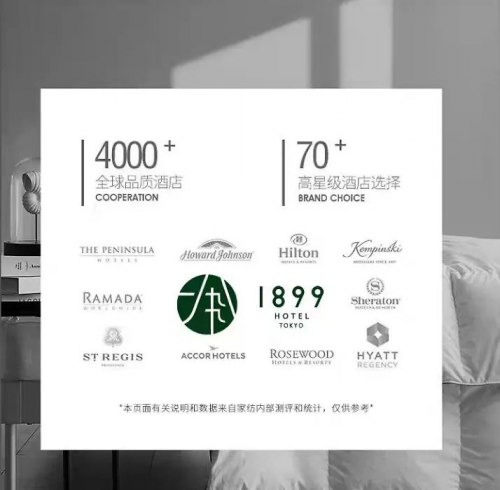 Подушка HOTEL 1899 TOKYO, 1450 гр. (Отель 1899 Токио) / арт. 287-42