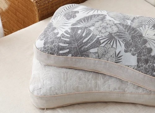 Подушка с наполнителем из гречневой лузги "Джунгли" / арт. 287-40