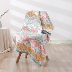 Плед полотенце из многослойной марли / арт. 289-20