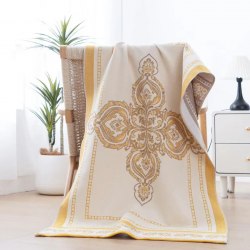 Плед полотенце из многослойной марли / арт. 289-22