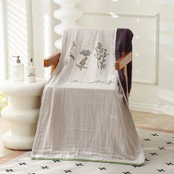 Плед полотенце из многослойной марли / арт. 289-25