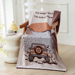 Плед полотенце из многослойной марли / арт. 289-31