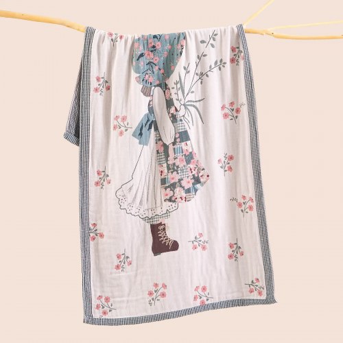 Плед полотенце из многослойной марли / арт. 289-35