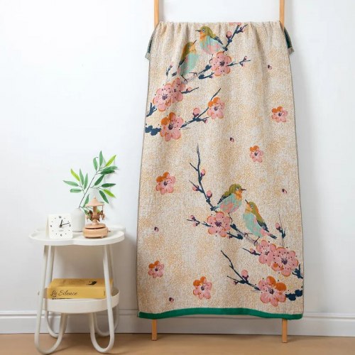 Плед полотенце из многослойной марли / арт. 289-38