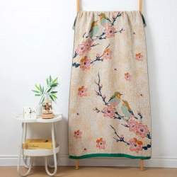 Плед полотенце из многослойной марли / арт. 289-38