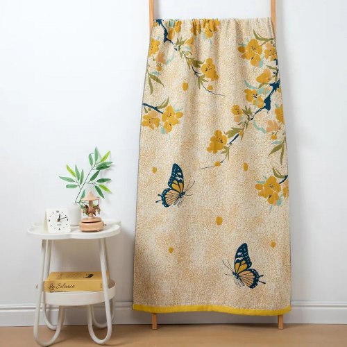 Плед полотенце из многослойной марли / арт. 289-39