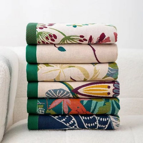 Плед полотенце из многослойной марли / арт. 289-42