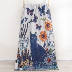 Плед полотенце из многослойной марли / арт. 289-43