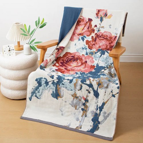 Плед полотенце из многослойной марли / арт. 289-45