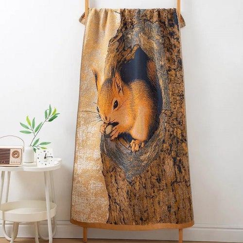 Плед полотенце из многослойной марли / арт. 289-46