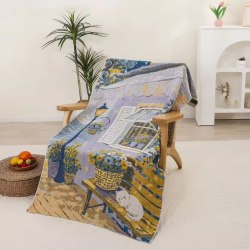 Плед полотенце из многослойной марли / арт. 287-58