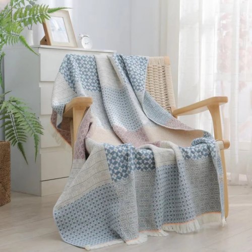 Плед полотенце из многослойной марли / арт. 287-60