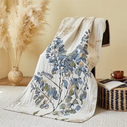 Плед полотенце из многослойной марли / арт. 287-65