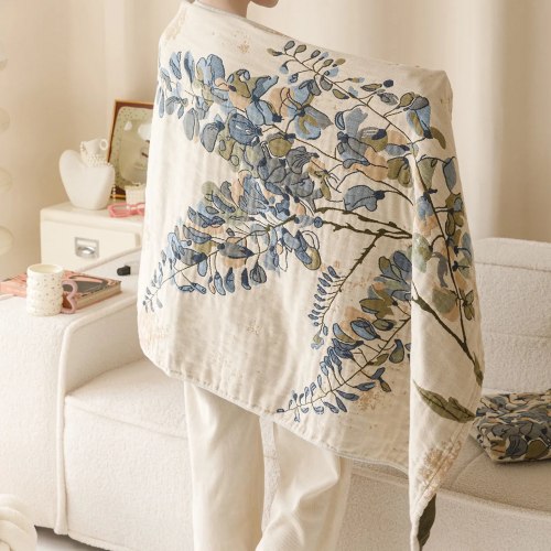 Плед полотенце из многослойной марли / арт. 287-65