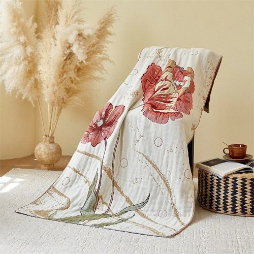 Плед полотенце из многослойной марли / арт. 287-62