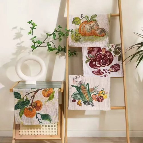 Салфетка марлевая с рисунком, 35*35 см. / арт. 287-88