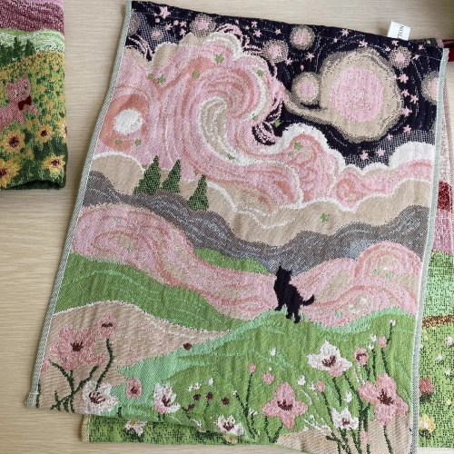 Салфетка марлевая с рисунком, 35*40 см. / арт. 287-90