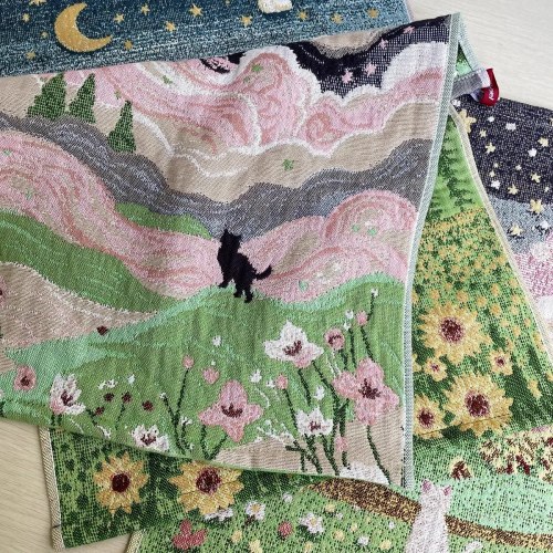 Салфетка марлевая с рисунком, 35*40 см. / арт. 287-90