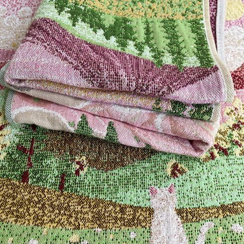 Салфетка марлевая с рисунком, 35*40 см. / арт. 287-90