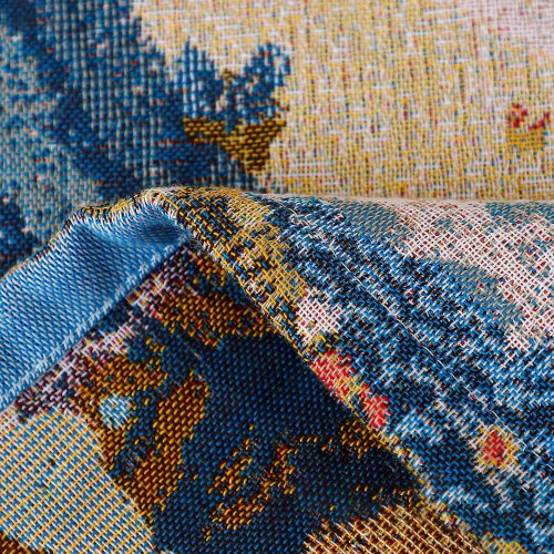 Салфетка марлевая с рисунком "Кролик в облаках", 34*40 см. / арт. 287-95