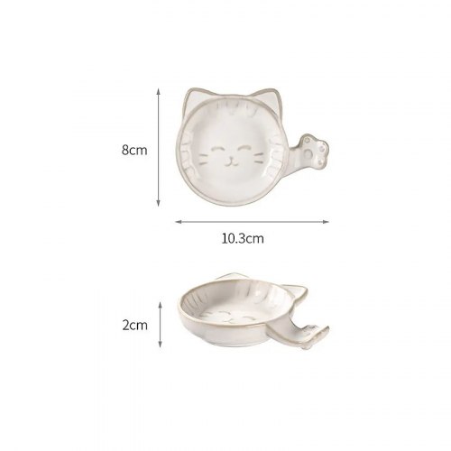 Тарелочка для соуса "Котенок" ФаСоЛа (Япония) / арт. 289-89