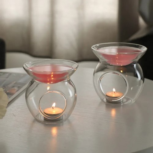 Подсвечник из стекла для ароматерапии / арт. 289-137