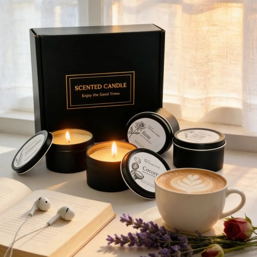 Свеча ароматерапевтическая в баночке (1 шт.) / арт. 289-120