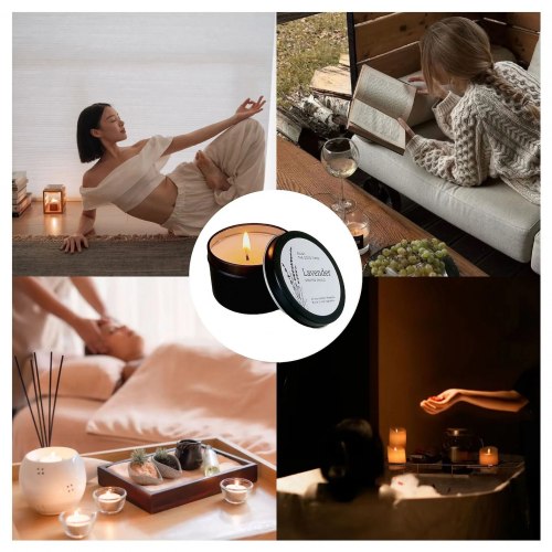 Свеча ароматерапевтическая в баночке (1 шт.) / арт. 289-120