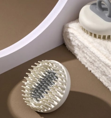 Щетка для мытья головы и массажа ФаСоЛа (Япония) / арт. 289-81