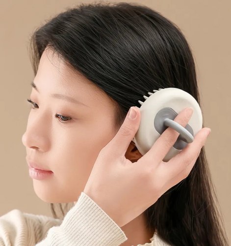 Щетка для мытья головы и массажа ФаСоЛа (Япония) / арт. 289-81