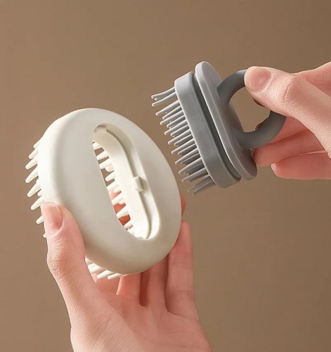 Щетка для мытья головы и массажа ФаСоЛа (Япония) / арт. 289-81