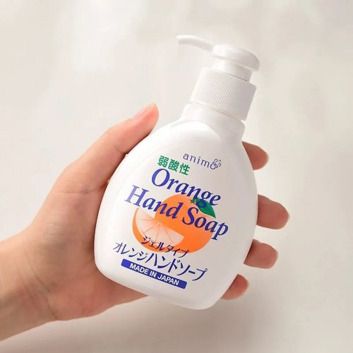 Детское жидкое мыло для рук АПЕЛЬСИН (Animo, Япония) / арт. 289-117