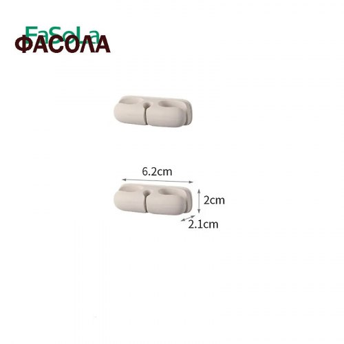 Фиксатор для кабелей короткий ФаСоЛа (Япония), 2 шт. (1 уп.) / арт. 289-86