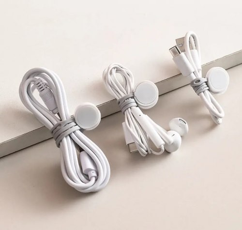 Магнитный фиксатор для кабелей ФаСоЛа (Япония), 2 шт. (1 уп.) / арт. 289-84