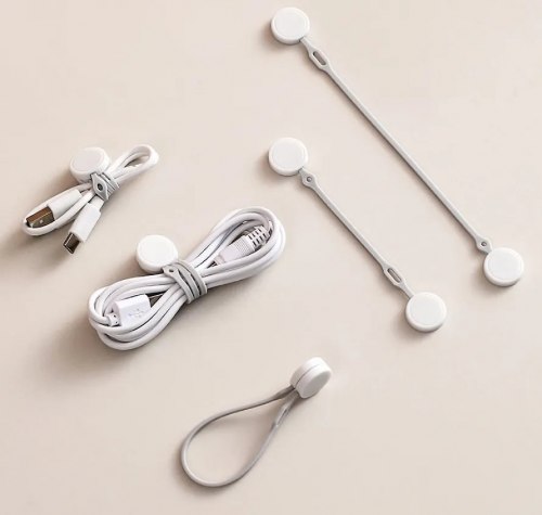 Магнитный фиксатор для кабелей ФаСоЛа (Япония), 2 шт. (1 уп.) / арт. 289-84