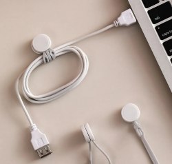 Магнитный фиксатор для кабелей ФаСоЛа (Япония), 2 шт. (1 уп.) / арт. 289-84