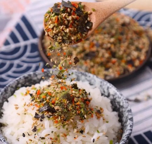 Приправа-посыпка для риса 100 гр. овощная со вкусом морепродуктов SEAWEED (Сивид) / арт. 287-250