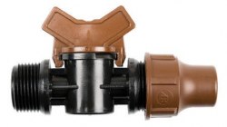 Кран BF-valve RainBird lock 3/4" НР (компр)