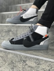 Off-White x Blazer Mid “Grey” Nike