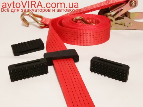 Резиновые накладки для автовозного ремня avtoVIRA