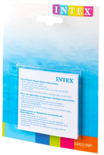 Ремкомплект INTEX для надувных изделий , заплатки арт.59631