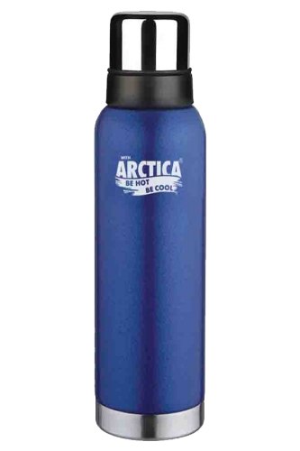Термос питьевой 900 мл Арктика для напитков арт. 106-900 с узким горлом синий красный
