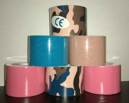 Кинезио-тейп (голубой,розовый, хакки, телесный) Lite Weights, арт. 5702LW