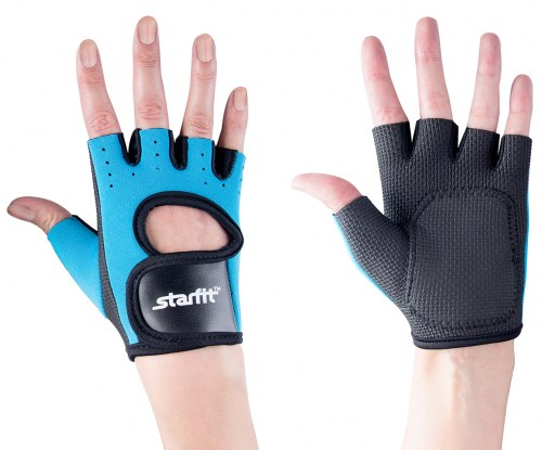 Перчатки StarFit спортивные без пальцев атлетические su-107