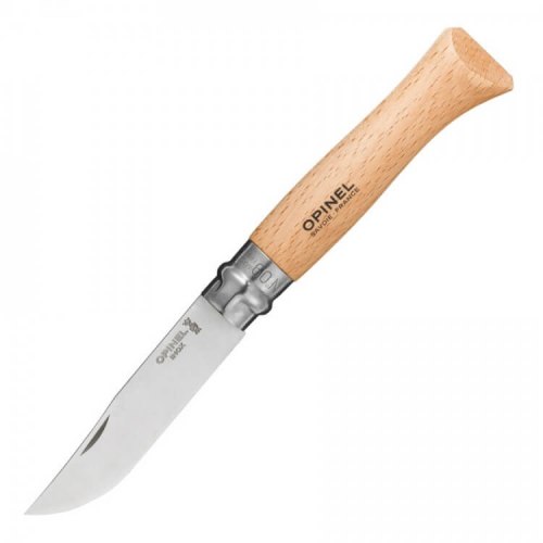 Нож нержавеющая сталь рукоять из бука Opinel № 6,7,8,9,10(inox)