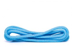 Скакалка для художественной гимнастики с люрексом Amely RGJ-304 сиреневый,синий