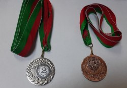 Медаль 50мм MD1850 медали с ленточкой